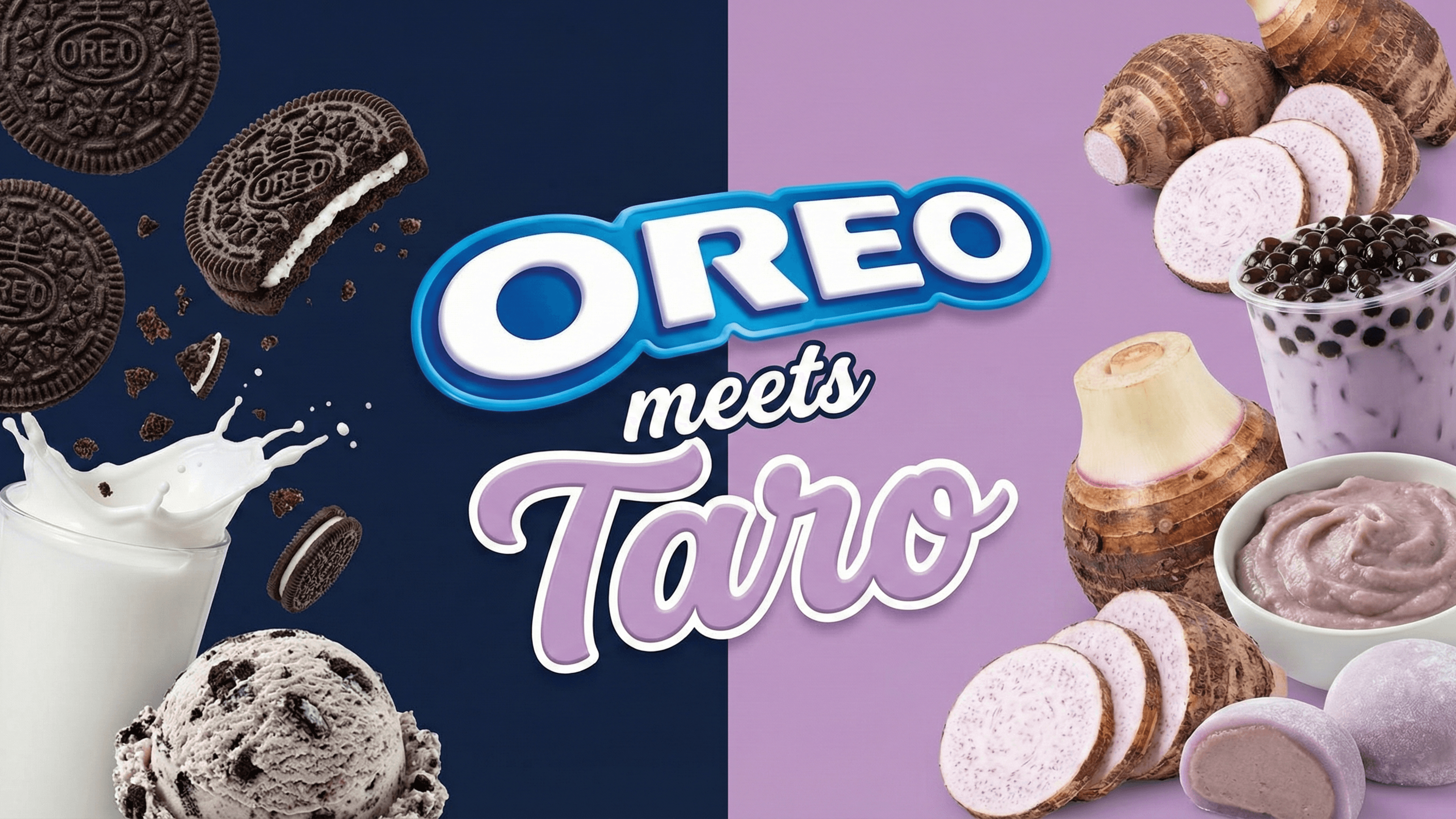 Oreo Meets Taro